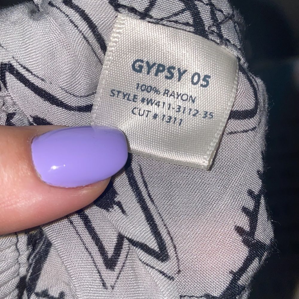 Gypsy 05 Minerva Blue Print Drawstring Pants - image 6